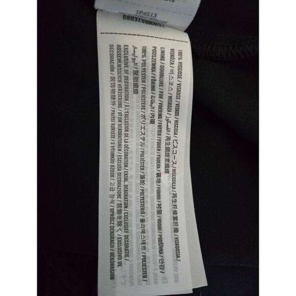 Abercrombie and Fitch Black Nordic Embroidered Dress Size Small - Picture 10 of 11